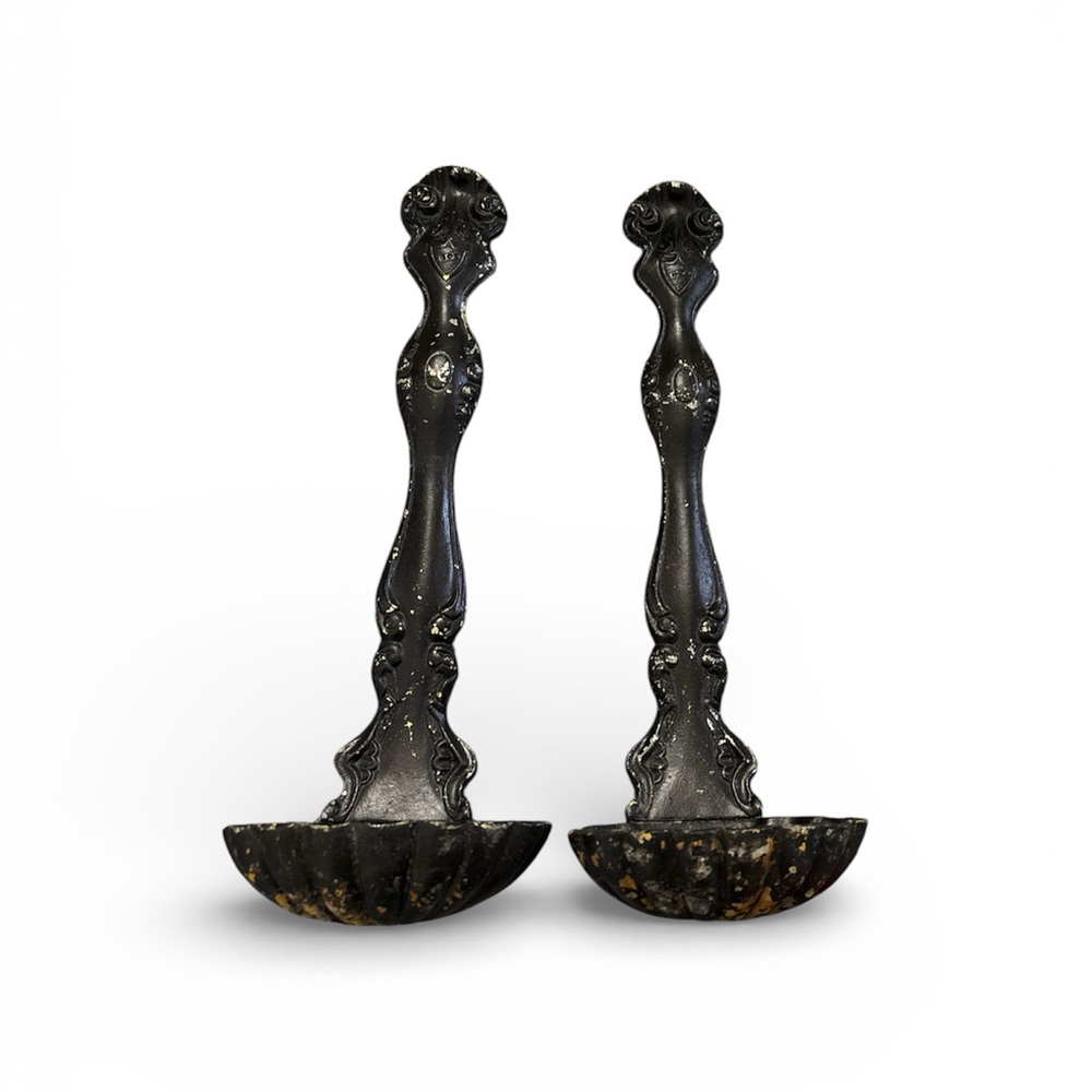 Elegant Black Ladle Set